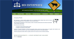 Desktop Screenshot of behenterprises.com.au